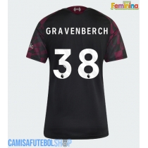 Camisa de time de futebol Liverpool Ryan Gravenberch #38 Replicas 3º Equipamento Feminina 2026-27 Manga Curta